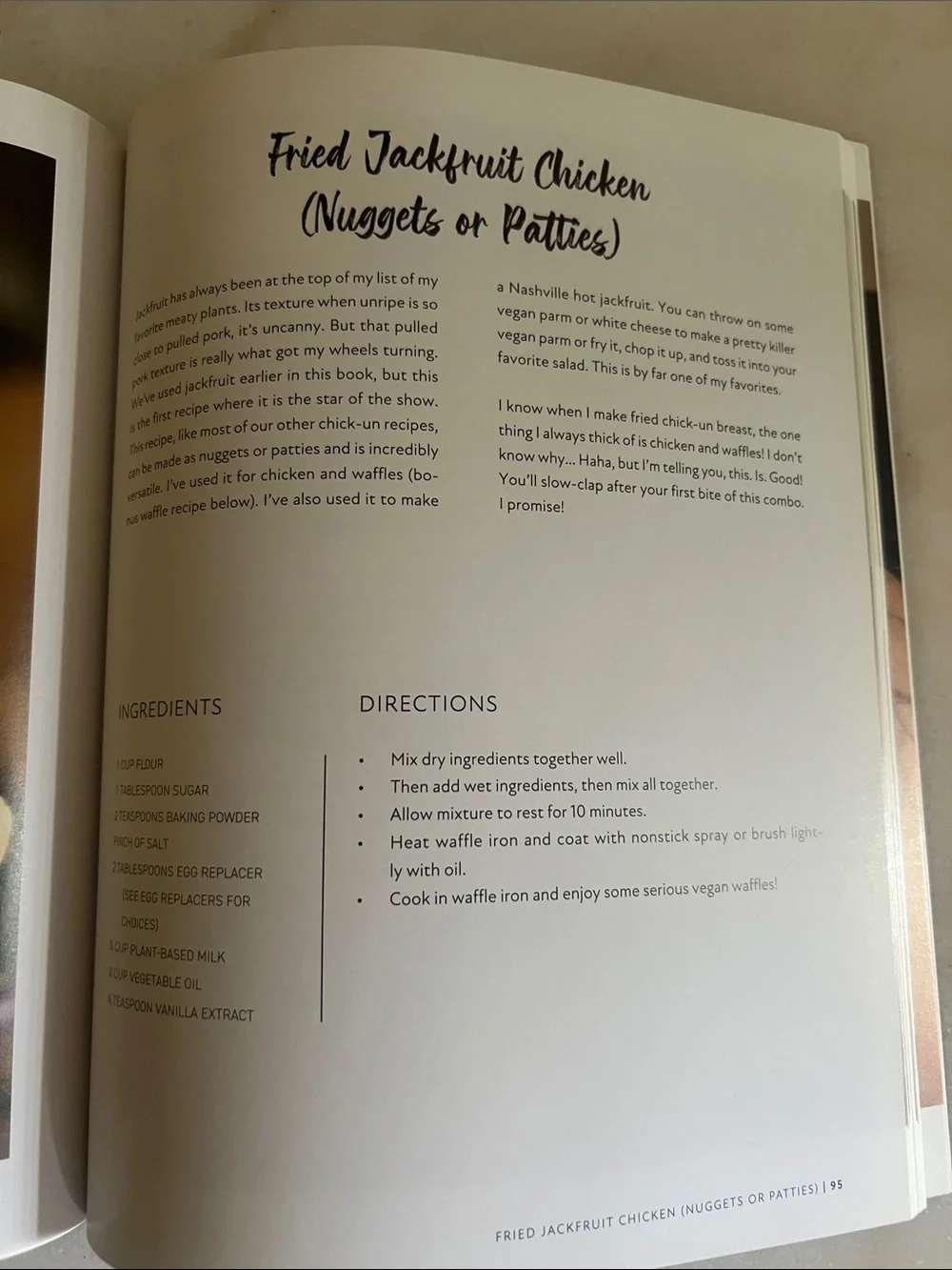 Making vegan meat by Mark Thompson￼ some great